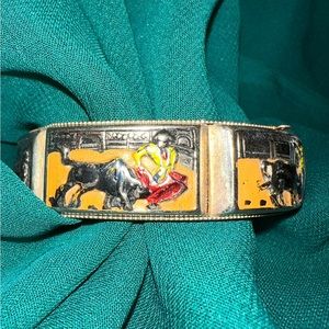 Vintage Bullfight Bracelet